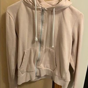 Pink Zipup Hoodie